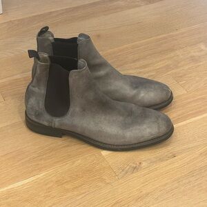 Frye Gray Chelsea Boots
